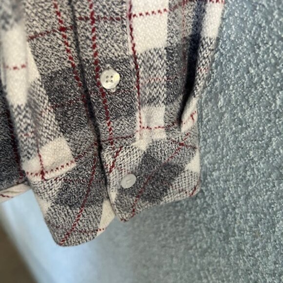 Quiksilver Plaid Overshirt M - Picture 7 of 10